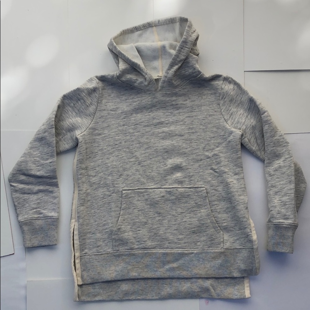 Madewell Light Heather Gray Hoodie